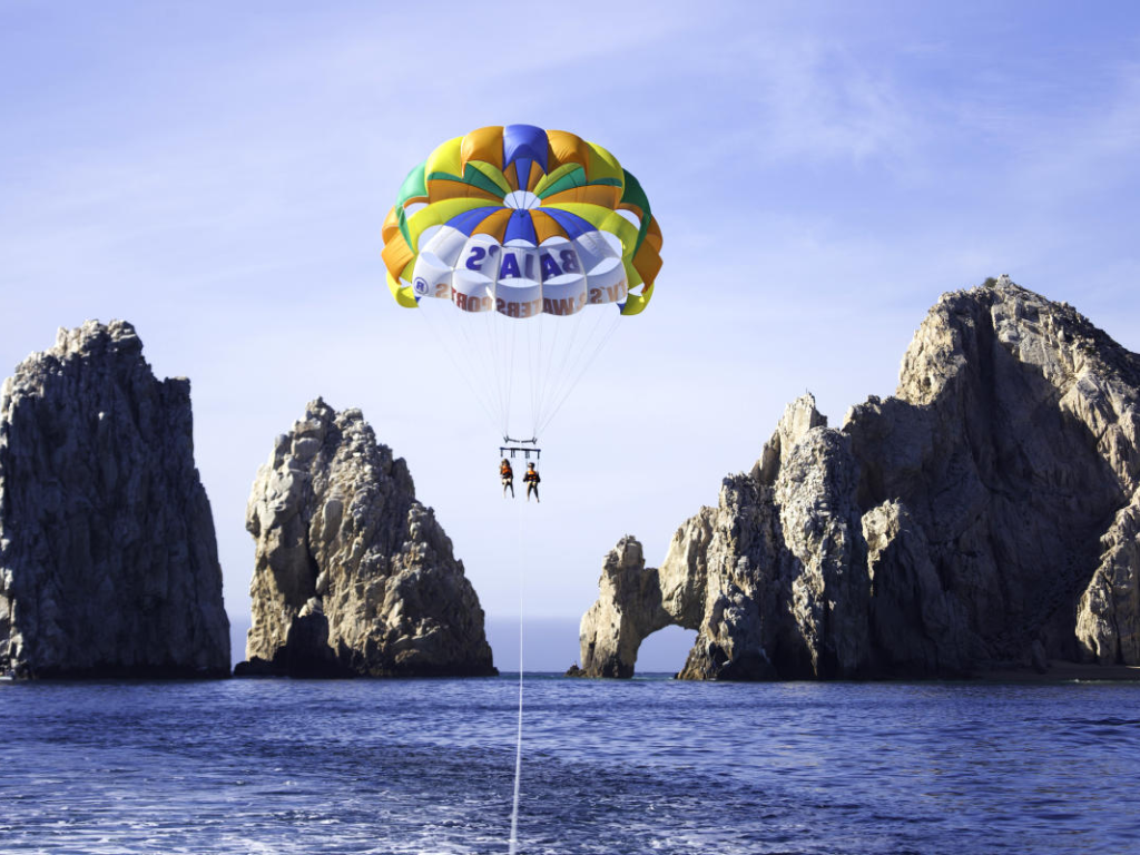 parasailing