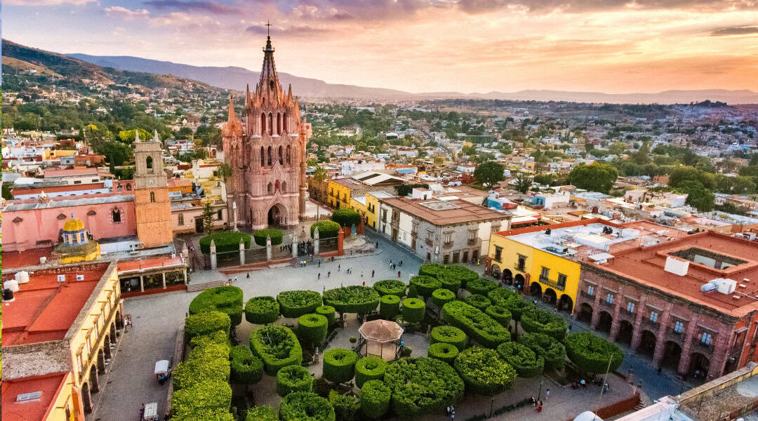 San Miguel Arcángel church in San Miguel de Allende