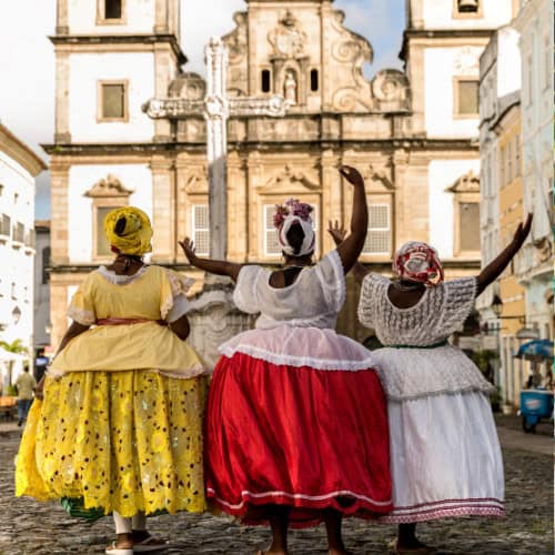 Pelourinho — colorful colonial streets